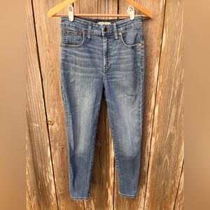 Madewell Curvy High Rise Skinny Crop Jeans | Sz 28